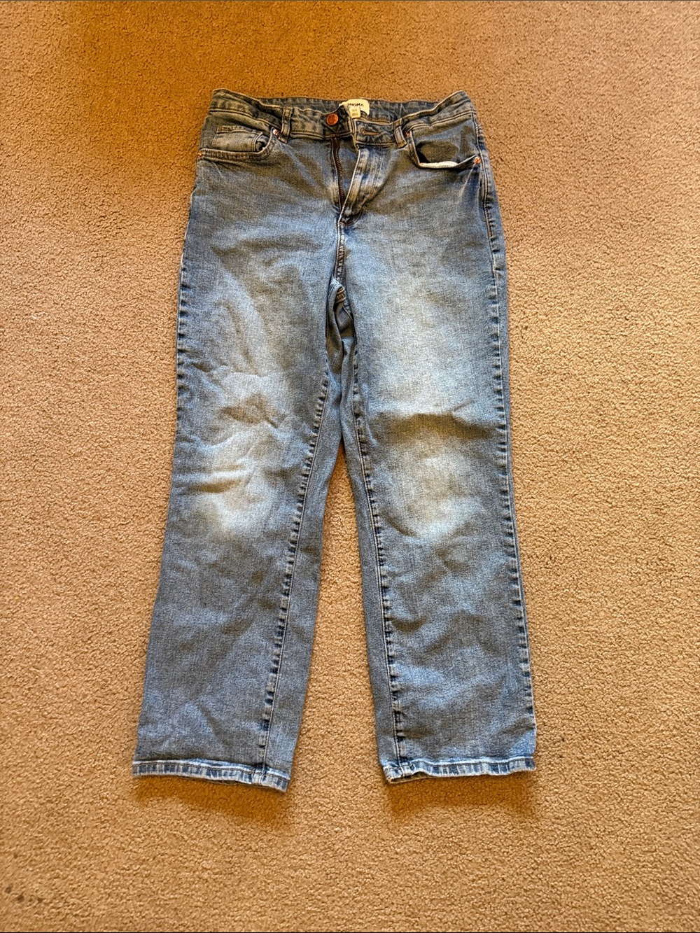 Sonoma Classic Straight-Leg Light Wash Denim